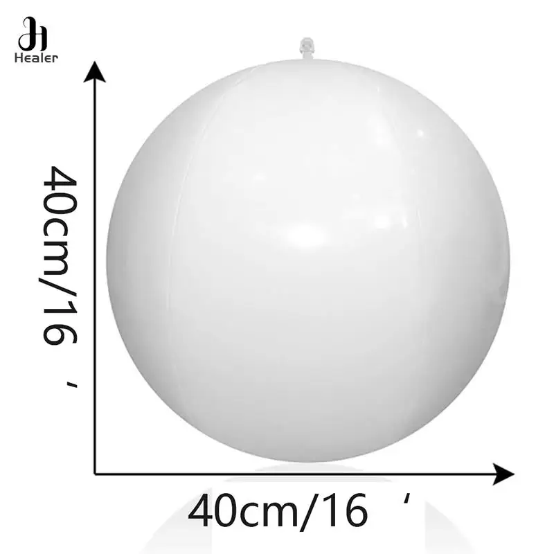 Ballons de plage gonflables lumineux géants qui brillent dans le noir Blow up Gl