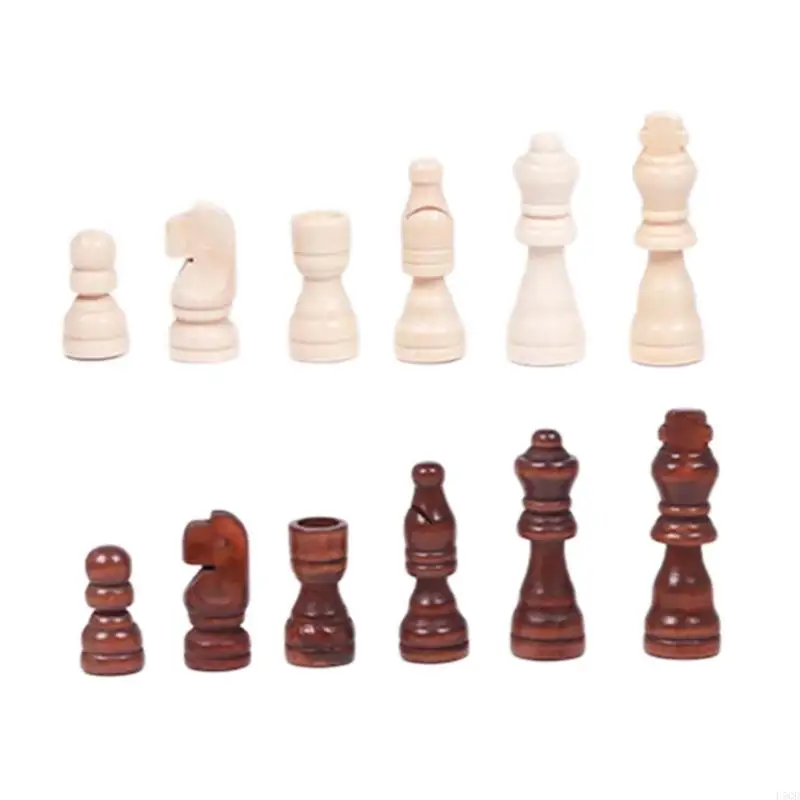 

32pcs International Chess Pieces Accessories oversesire D5qd
