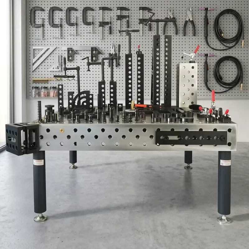 

3D Welding Table Tooling Fixture Round Pipe Welding Turn Table