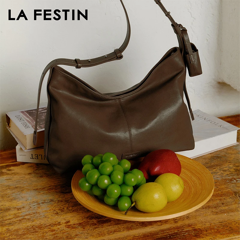 

LA FESTIN Original Brand Tote Bag 2025 New Women's bag Fashion Shoulder Bag Ladies Leather Bag Designer Luxury Bag