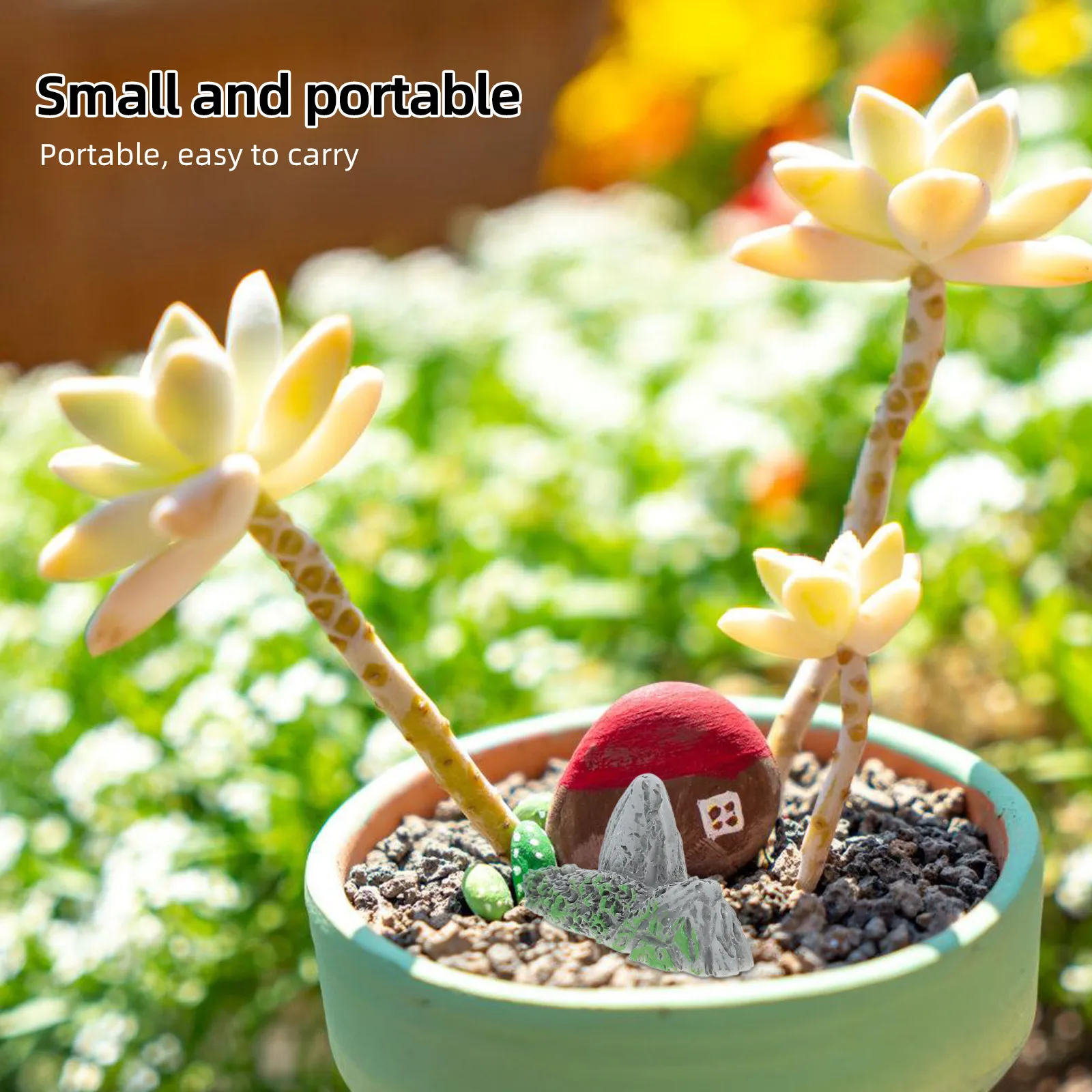 9Pcs Mini Resin Ancient Chines - đánh giá và giá Mini Bonsai Zen Garden