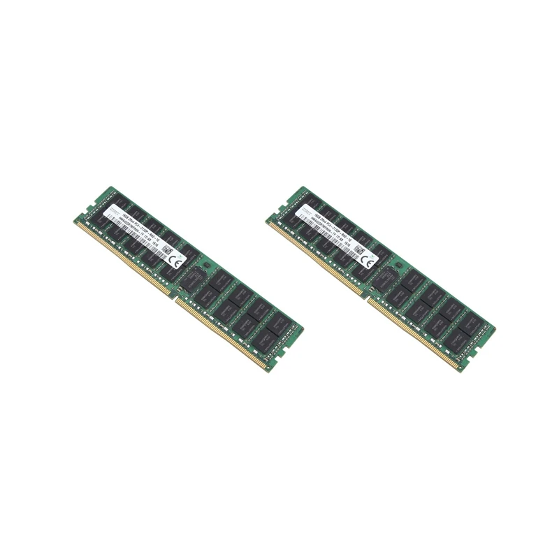 2X For SK Hynix 16GB DDR4 Server RAM Memory 2133Mhz PC4-17000 288PIN 2Rx4 RECC Memory RAM 1.2V ECC REG RAM