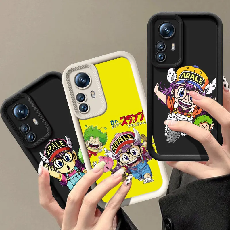 Cartoon Dr Slump Arale Phone Case For Xiaomi POCO F5 M3 M4 M6 Plus X3 X5 X6 Pro 5G F3 X4 GT NFC C55 C61 C65 C75 F4 M5S