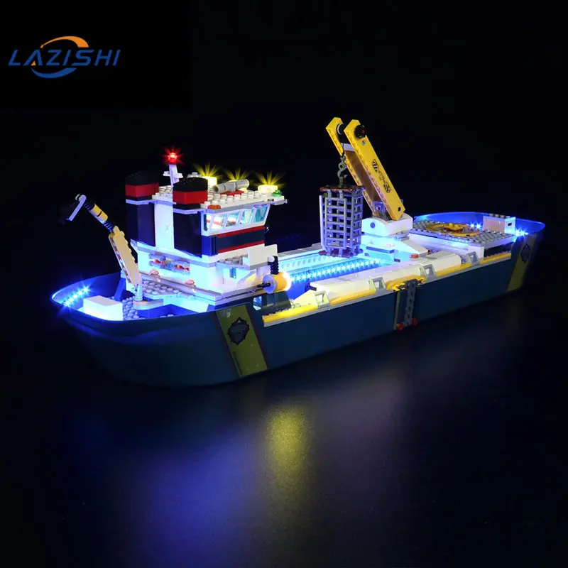 

Lazishi Led Light For 60266 Ocean Exploration Ship Lighting DIY Toys (Not ​Include the Model)