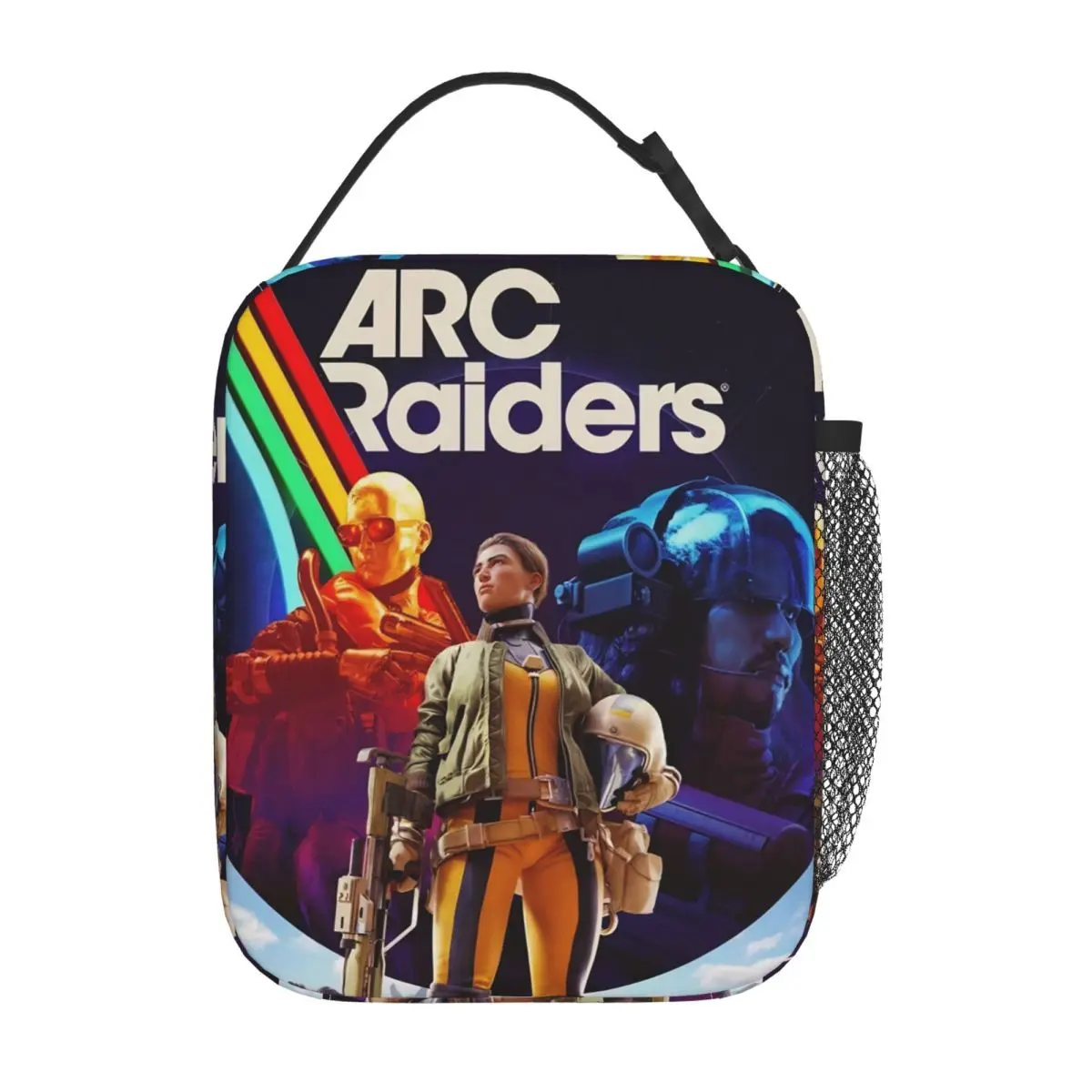 ARC Raiders Shoot Game Insulated Lunch Bags High Capacity Lunch Container Cooler Bag Tote Lunch Box Office Outdoor Food Handbags