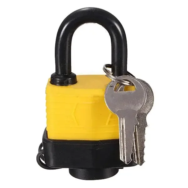 HOT Selling -4pcs 40mm Waterproof Keyed Alike Lock Laminated Padlock Pad Same Key Gate Door
