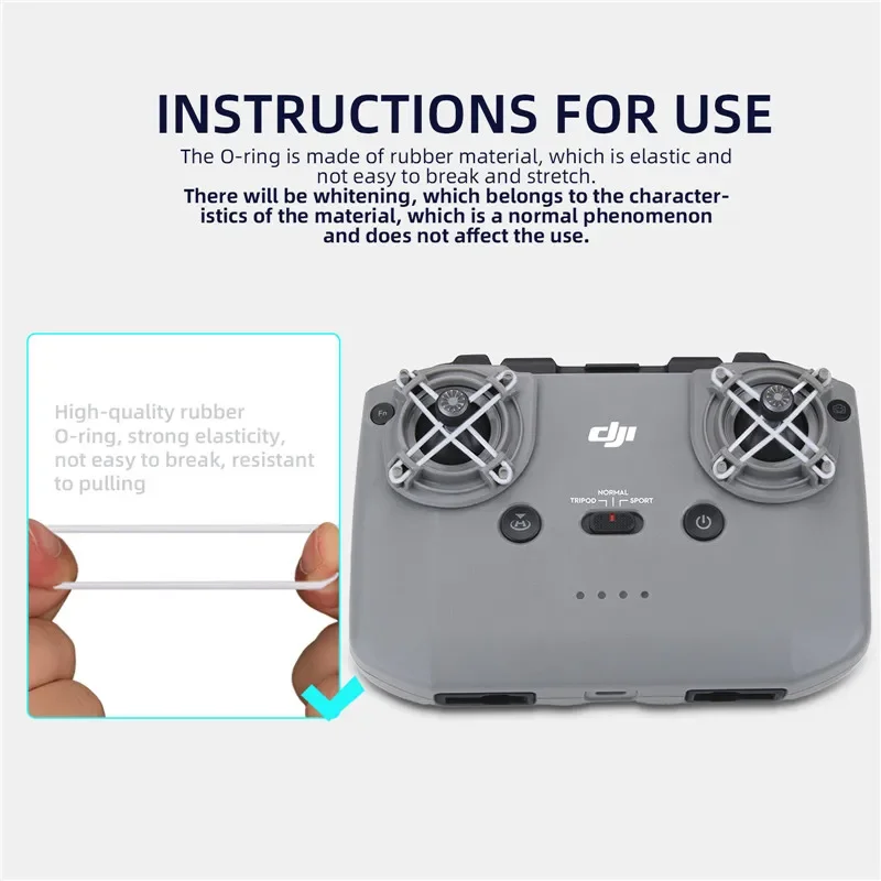 Thumb Rocker Damper for DJI Mini 3 PRO/Mini 3/Mini 2/Mini 2SE/Mini 4K RC-N1/1C Remote Controller Improve Fly Control Stability