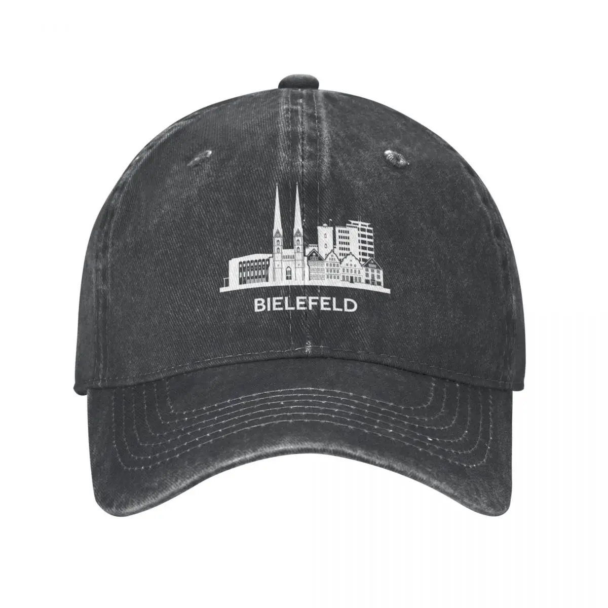 Bielefeld Skyline, white Cap Cowboy Hat new in hat Winter cap woman Men's