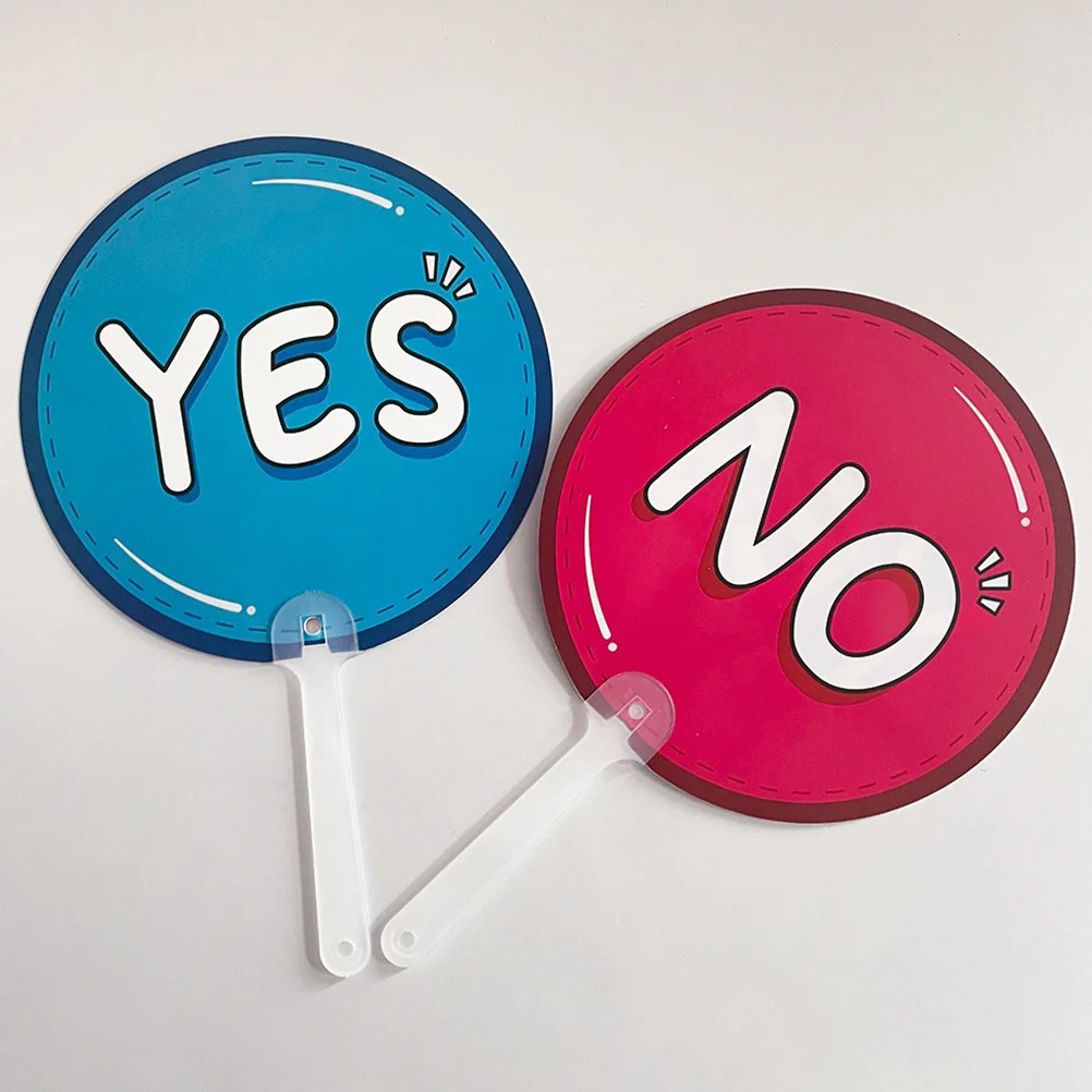10 Stück Ja oder Nein Paddel Kunststoff Klassenzimmer Reaktionsbretter True False Abstimmung Spiel Paddel Student Feedback Tools Lehrmittel