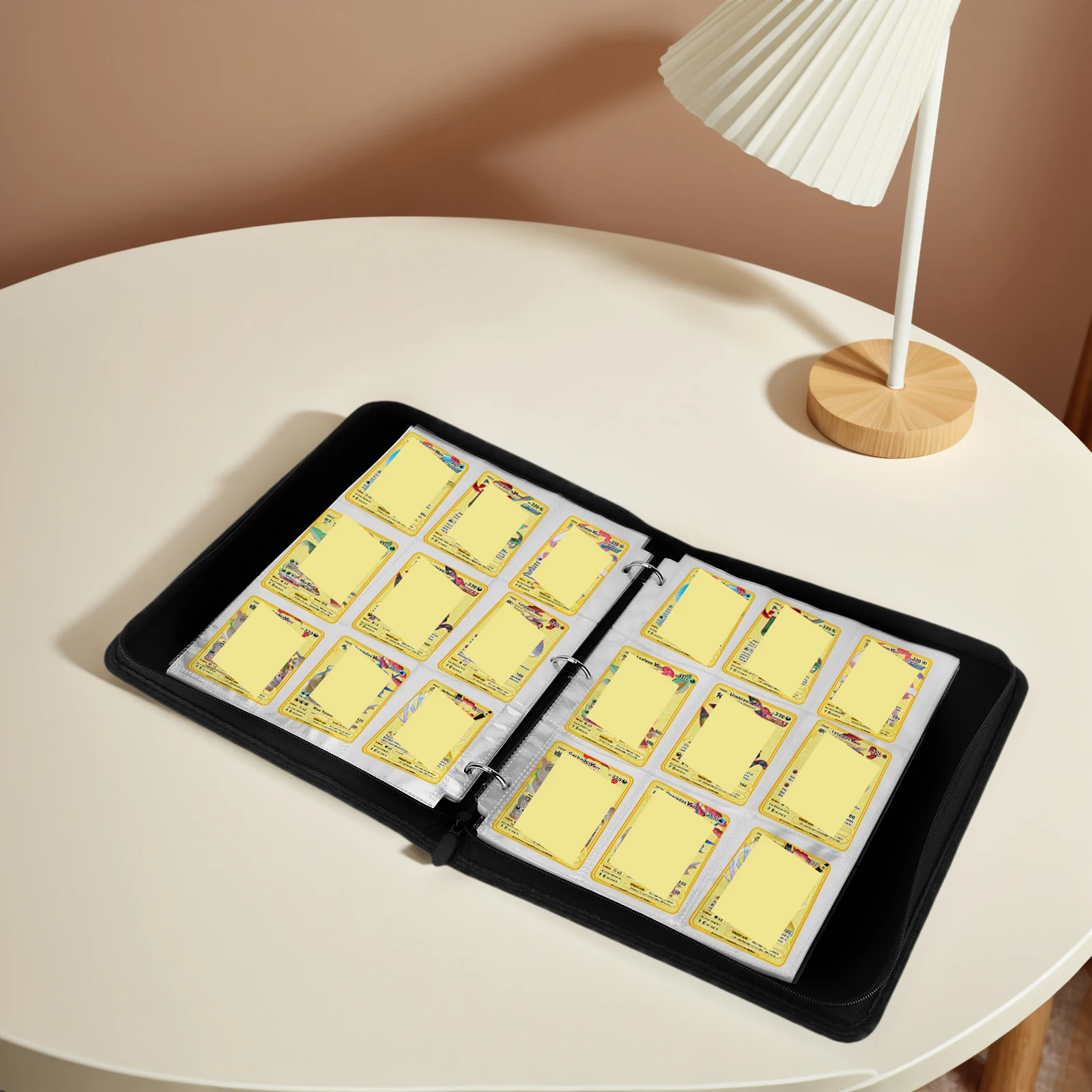 Cards Colletction Album 900 Pockets Trading Card Binder Double Sided Card Album for Pokemon TCG MTG Other Game Cards Sport Cards