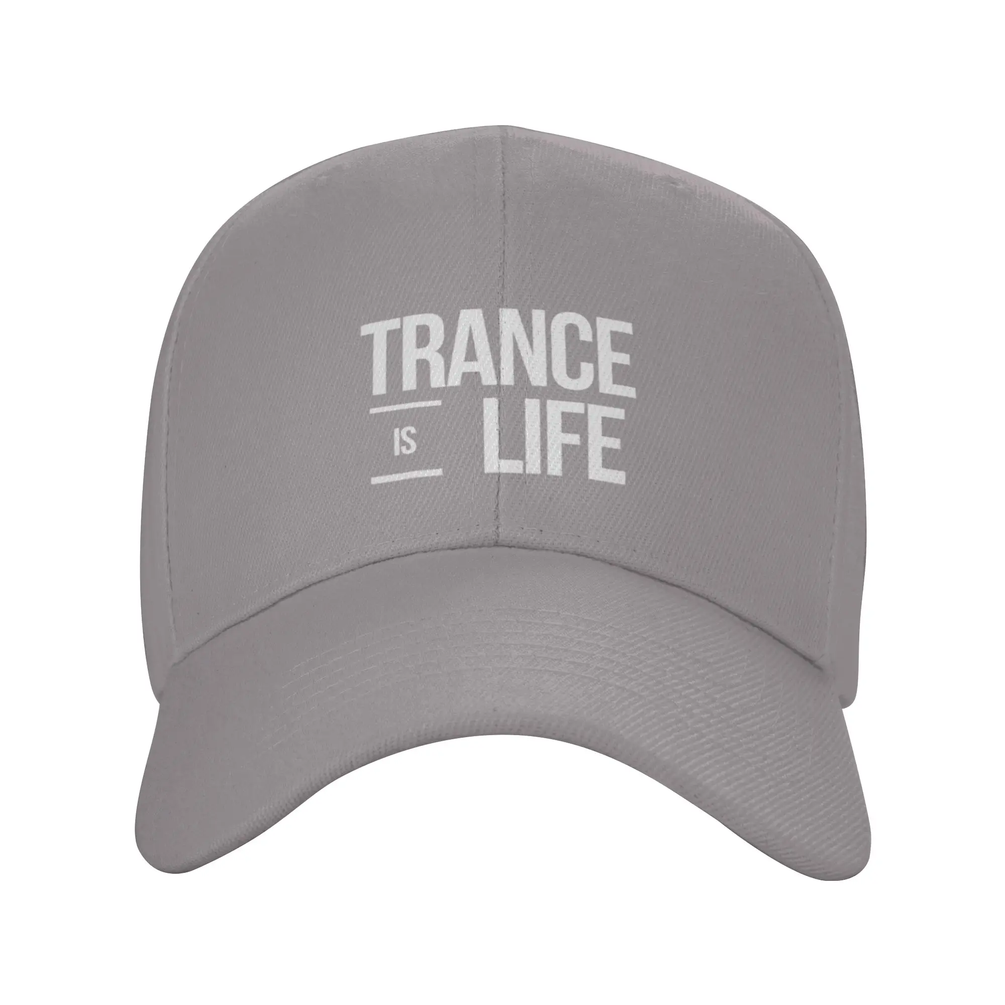 Hot Sale Trance is Life ( White   Black) Baseball Cap  Relaxed Fit Hat Women's  Long Journey Hat Women's