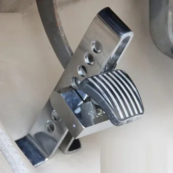 Juego de bloqueo Universal de Pedal de freno de coche, herramienta antirrobo de acero inoxidable, Acelerador de seguridad, nuevo, 1 Juego