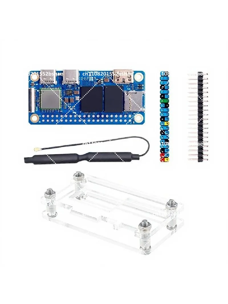 NEW-For 2W Development Board 4GB RAM+Case DDR4 Mini PC Allwinner H618 Wifi5 Bluetooth5.0 Supports 4K 60FPS Durabl
