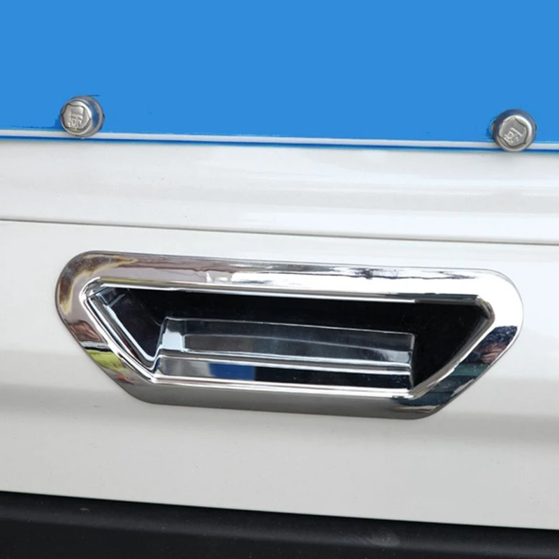 

Высокое качество для Ford Escape Kuga 2013-2018 хромированная задняя ручка багажника, дверная ручка, чаша, защелка, накладка, молдинг, гарнир