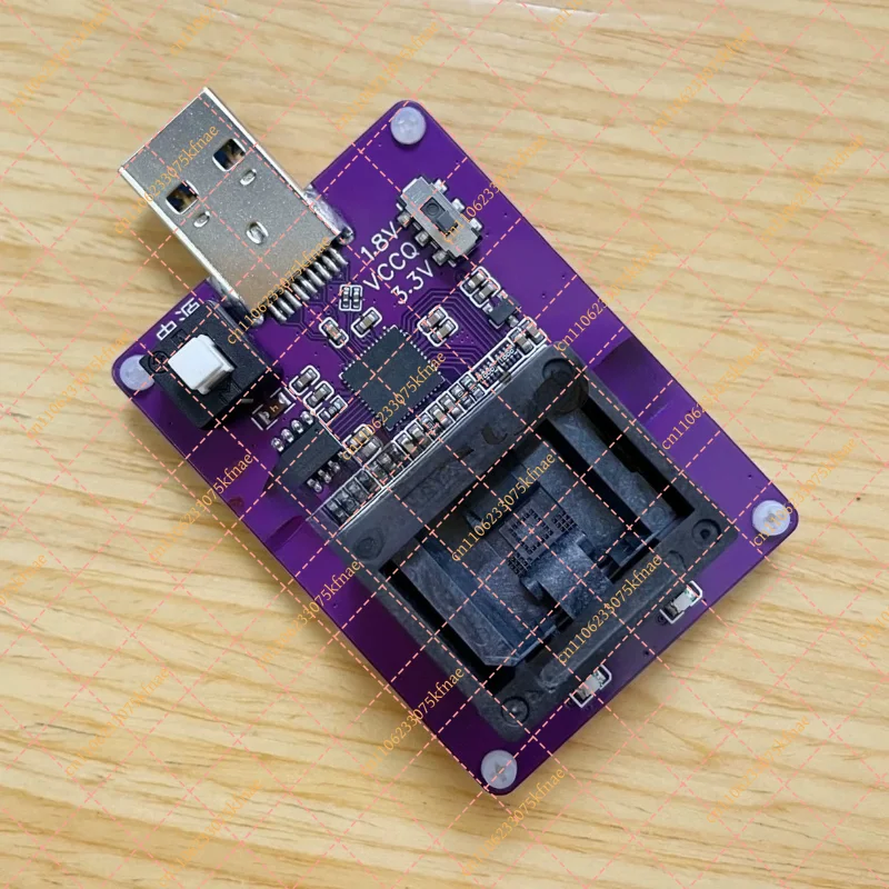 

EMMC153 USB 3.0 Test Socket Adapter - BGA153 Flash Chip Reader Writer for EMMC/eMCP/UFS