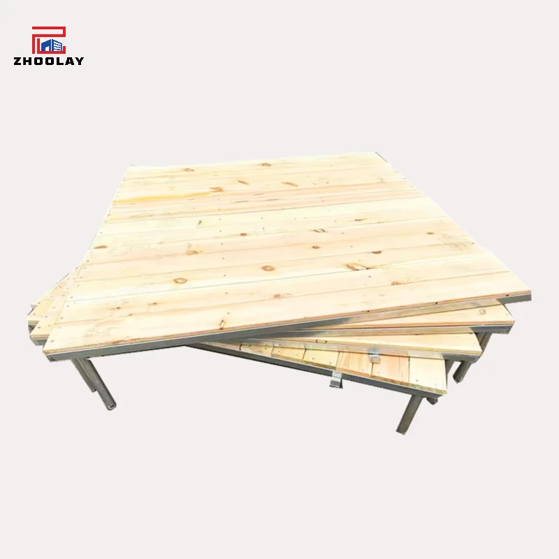 Outdoor Camping Sites Homestays Tents Floors Spliced Adjustable Modular  Wooden Platforms