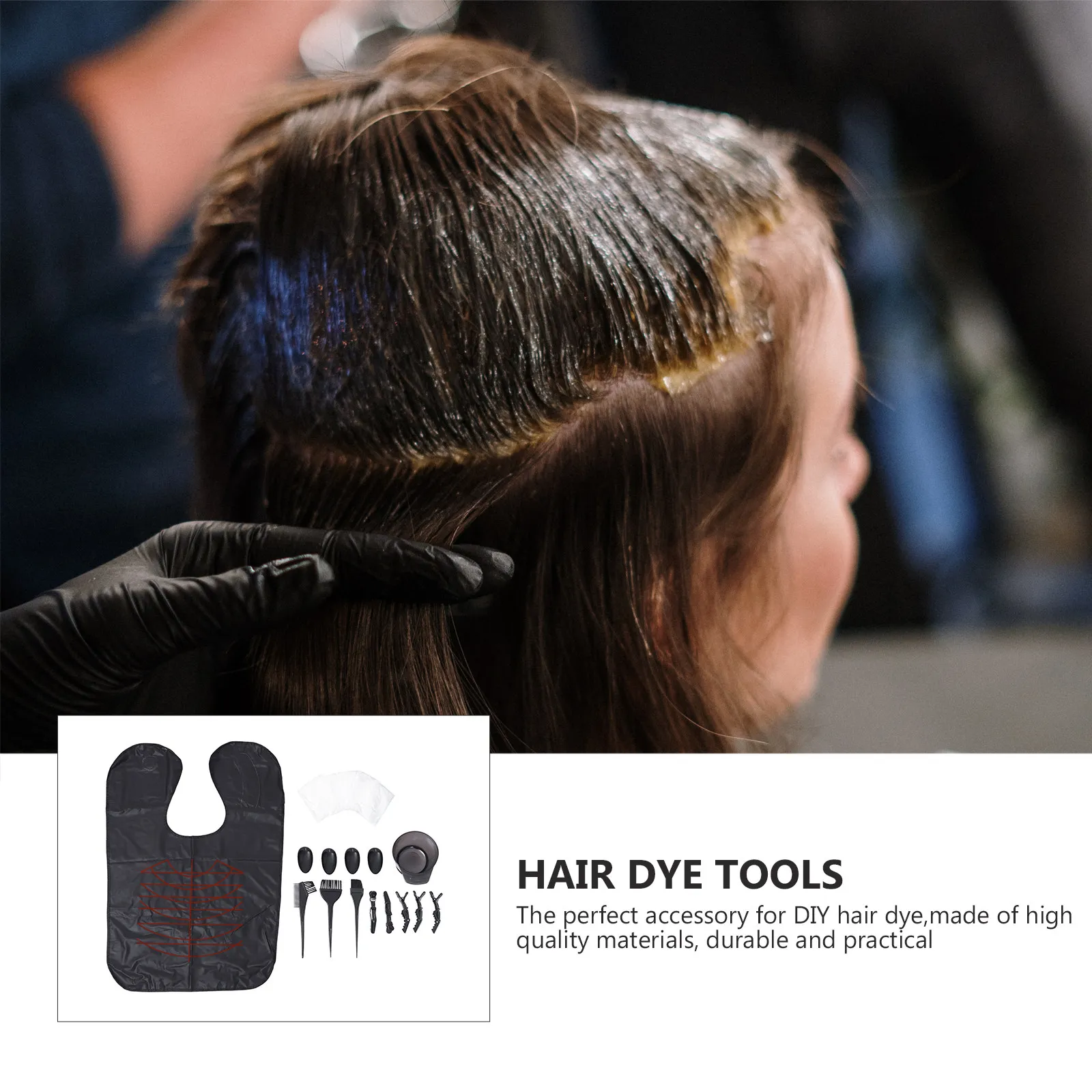 

32Pcs Hair Dyeing Set Professional Grade Tools for Easy Coloring and Highlights Salon Or Home Use Hair Coloring Kit