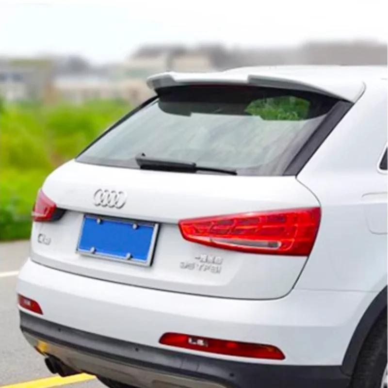 For Audi Q3 Spoiler 2013-2018 ABT Style high quality ABS plastic material Wing Spoiler Rear Roof Spoiler