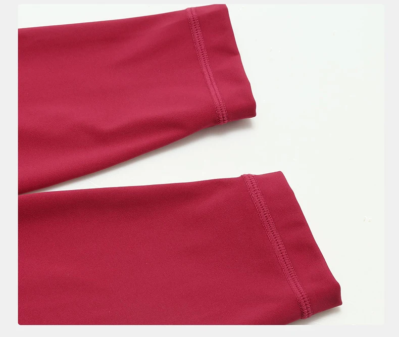 Zweiteiliges Fitness-Yoga-Set für Damen, einfarbig, dehnbar, weich, Gym-Anzug, atmungsaktiv, für Workout, Laufen, Sportbekleidung, Damenbekleidung – Detail 27