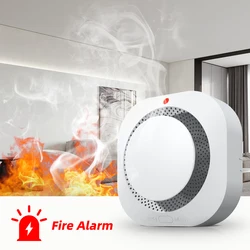 Gautone Independent Smoke Detector Child Room Kitchen Shop Fire Sound Alarm Sensor Fire Protection