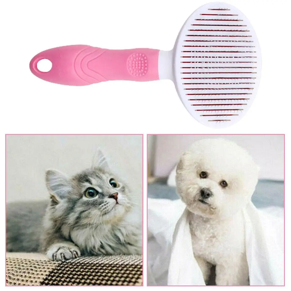 Pet Grooming แปรงลบผมหลวม Undercoat Knots สําหรับสุนัข Cat Hair Grooming Care แปรงทําความสะอาดหวีสุนัข Accessor U5H3