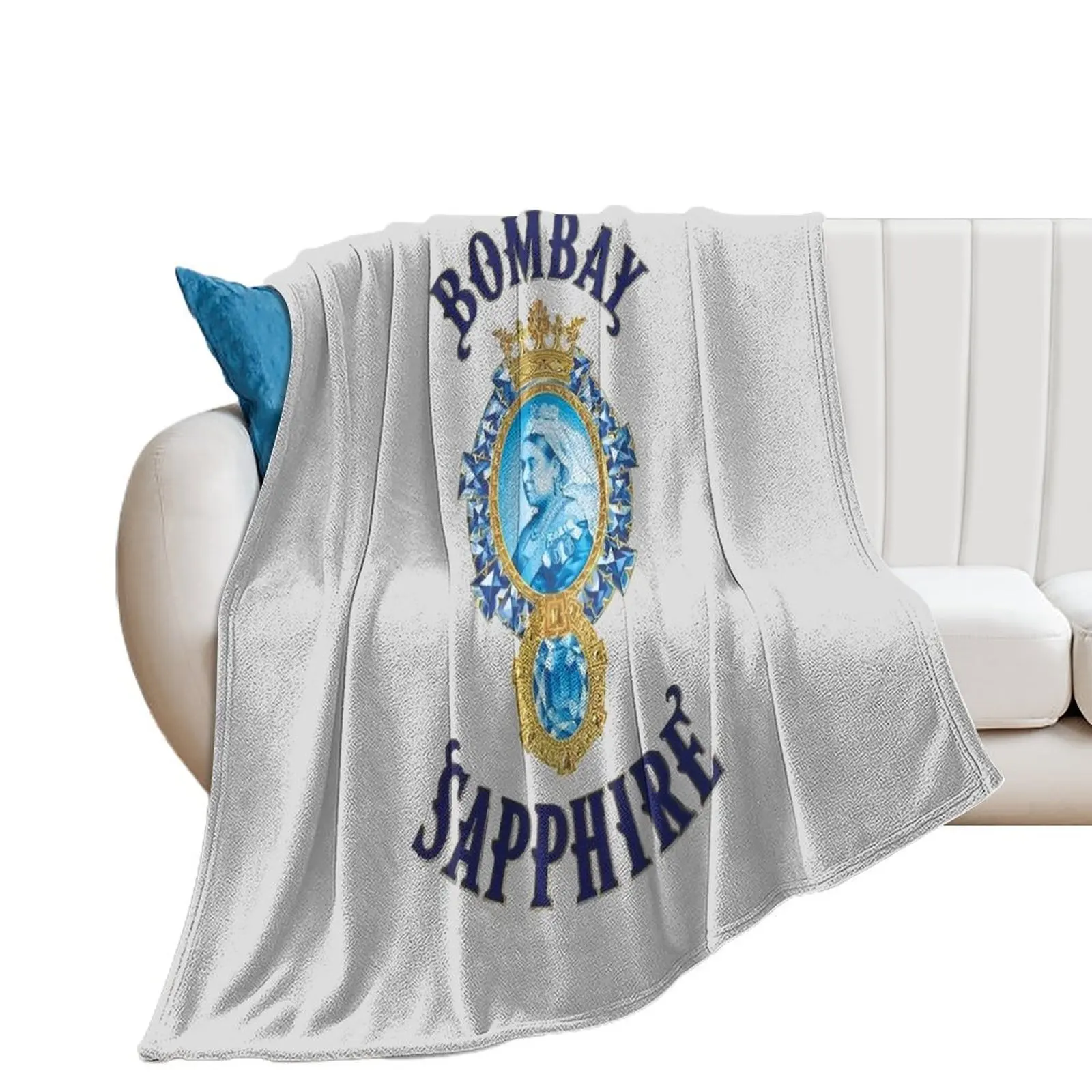 Bombay Sapphire Throw Blanket Custom Kid'S Blankets