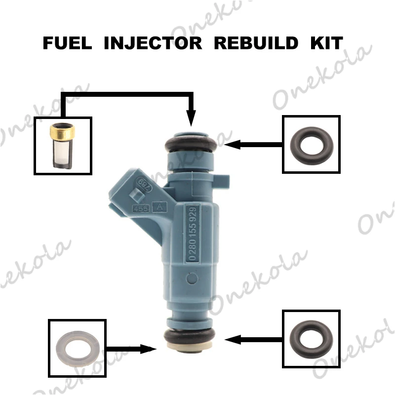 

Fuel Injector repair kit Orings Filters for Alfa Romeo 3.8 V6 CHEVROLET ASTRA Hatchback 1.8 2.0L 0280155929