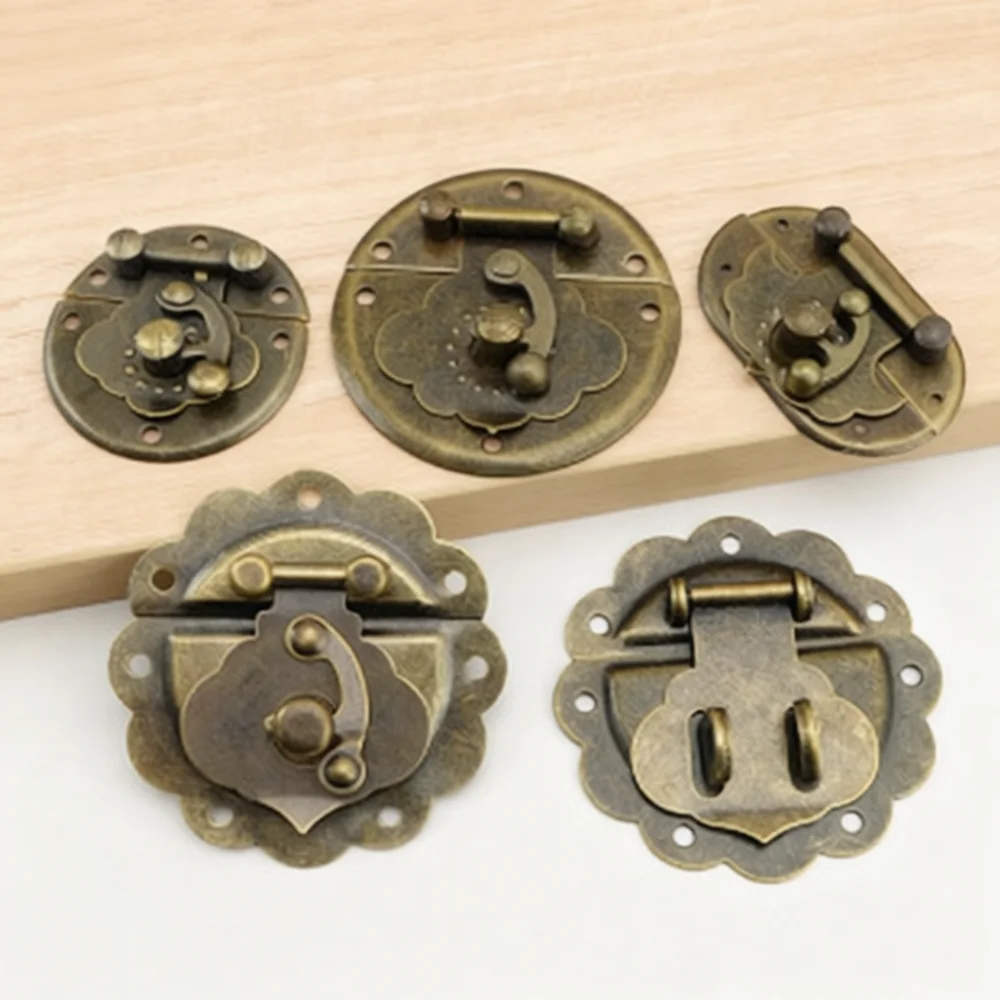 Durable Zinc Alloy Toggle Latch For Cabinets Wooden Boxes Locks Jewelry Case Hardware Professional DIY Woodworking Tool