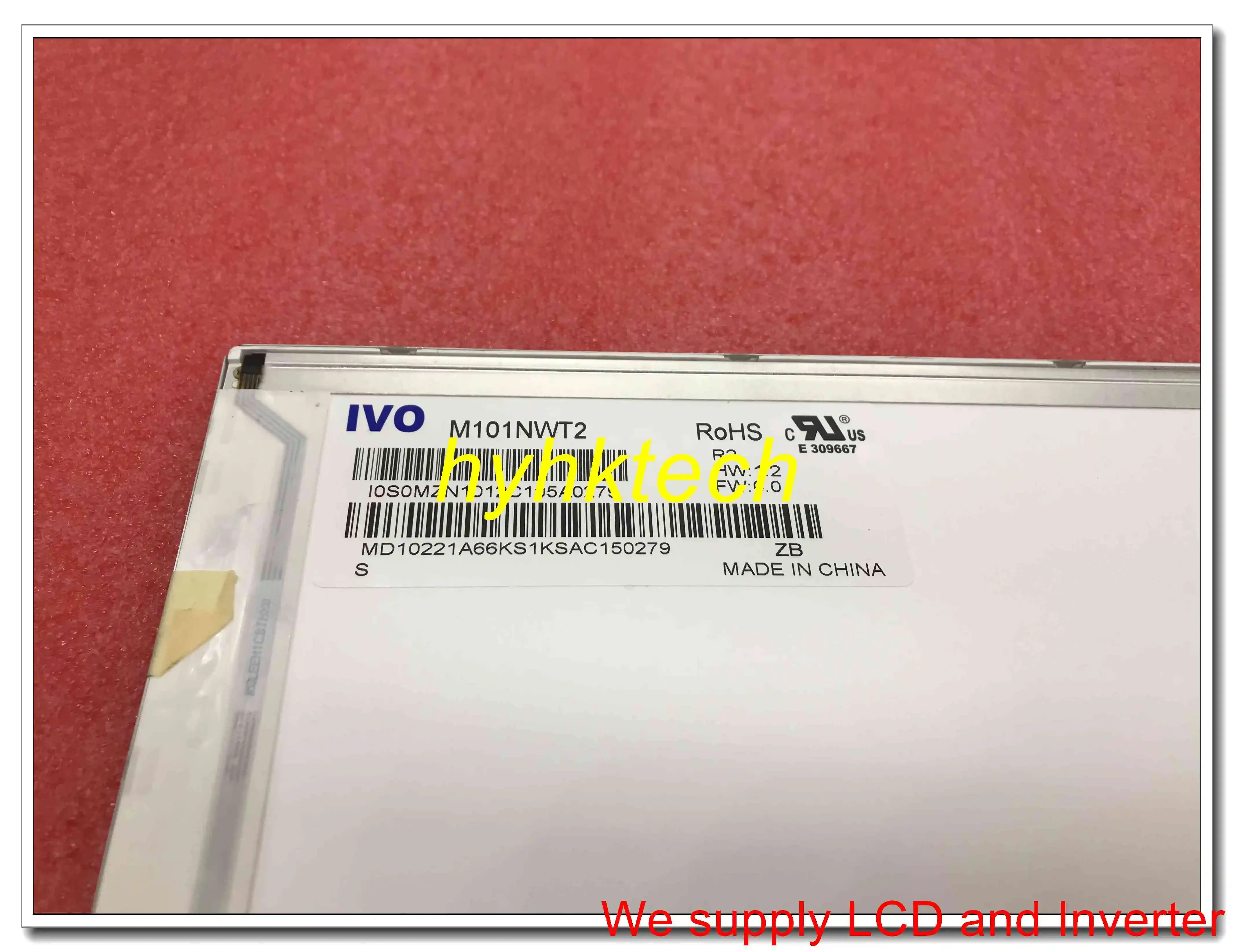 M101NWT2 R2 10.1 بوصة 40 دبابيس لوحة LCD للكمبيوتر المحمول، ضمان 180 يومًا لـ M101NWT2