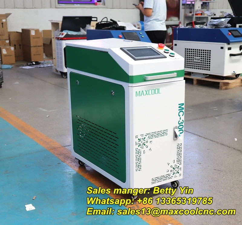 Hot Sale 300w 500w Pulsed Laser Cleaner Machine Mopa Pulsed Laser Cleaning for Removing Paint Rust Coating from Wood Aluminum