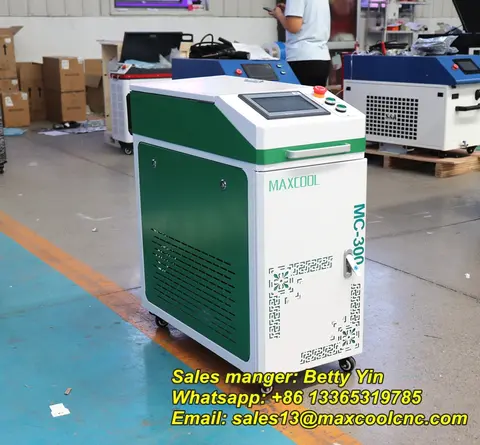 Mini Handheld Pulse Laser Cleaner Machine 500w 1000w 300w Rust Removal Paint Removing Laser Wood Metal Cleaning Machine