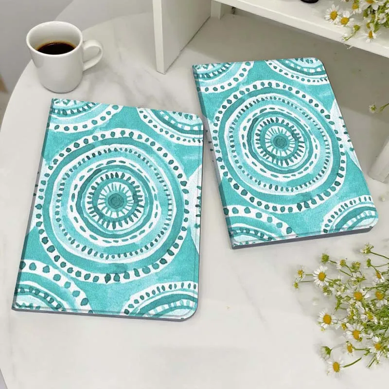 

Fan Pattern Ceramic Tile For Honor MagicPad MatePad M5 8 9 2 3 10 12 X V7 V8 X8 X9 V9 GT X9a GT2 S Air Pro Tablet Case