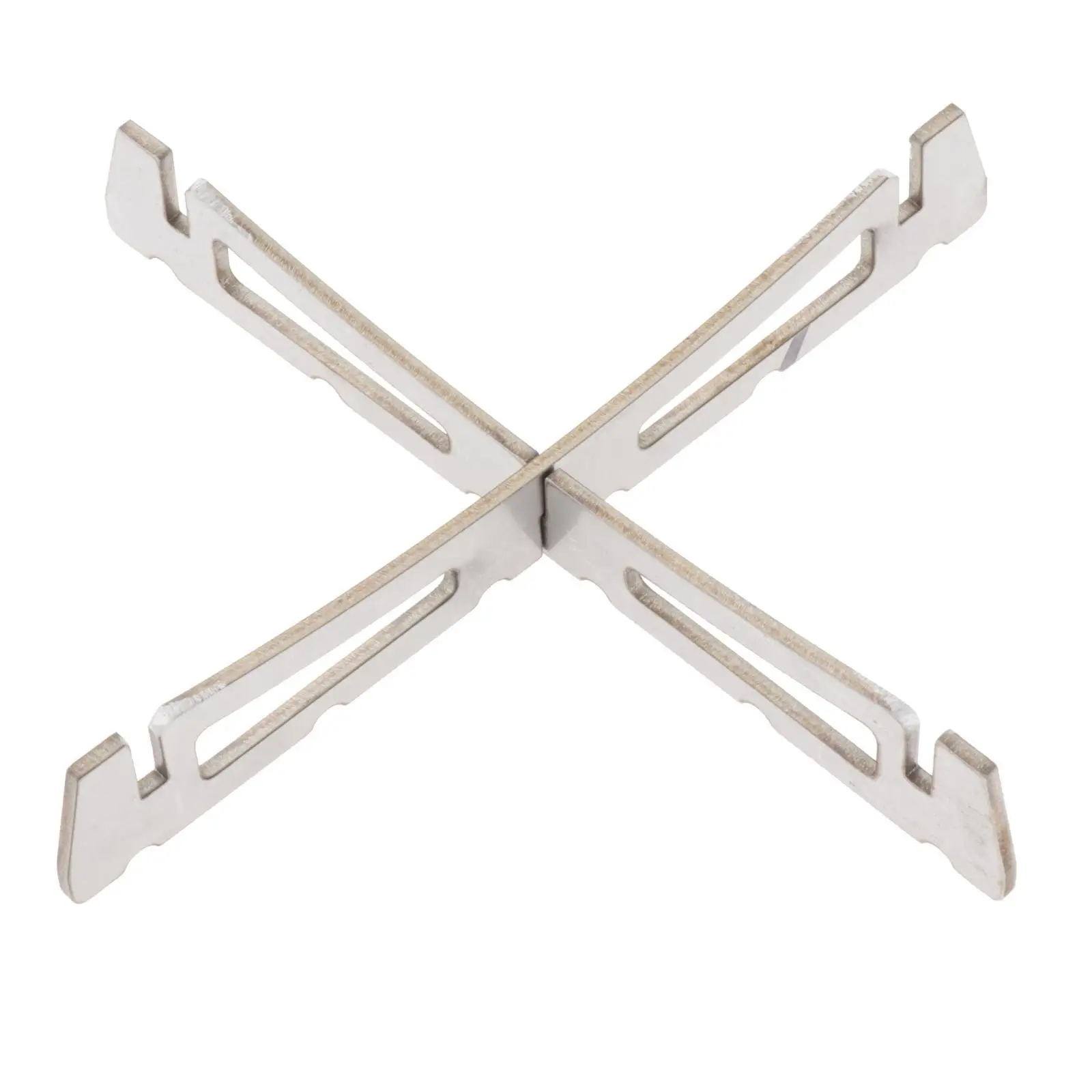 Mini Alcohol Stove Cross Stand Rack Camping Outdoor Spirit Burner Stand 304 - view 2