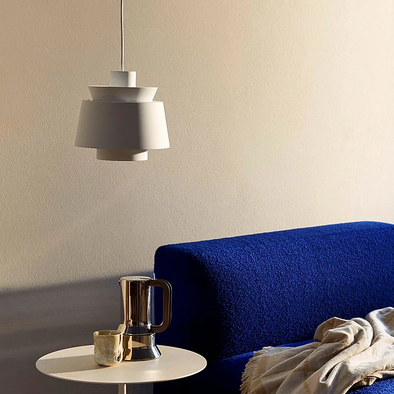 Denmark Utzon JU1 minimalist restaurant chandelier Nordic postmodern minimalist bar desk study