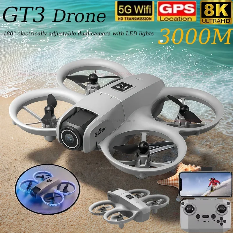 2026 NEW FPV Drone 5G 8K HD Screen Control Professionals Aerial Avoiding Obstacle Remote Controls Brushless Quadcopters Mini UAV
