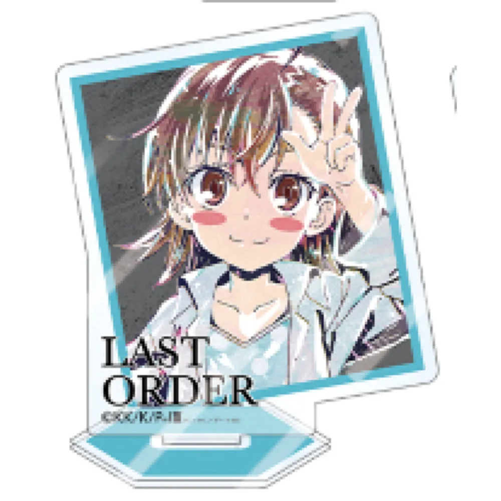 Game Kamijou Touma Hamazura Shiage Mikoto Misaka Acrylic Stands Doll Anime Figure Model Cosplay Toy For Gift