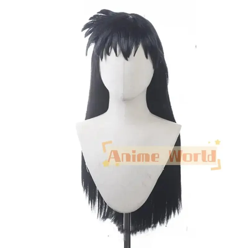 Kagome Higurashi Hair Carnival Halloween Party Props Cosplay Wig Synthetic Hair Halloween Party Role Play Wig Cap