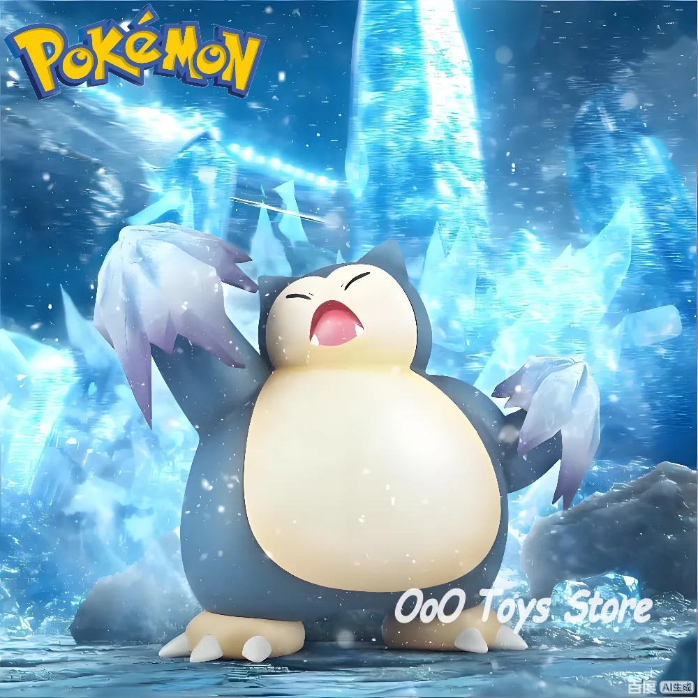 10 cm Anime Pokemon Figur Snorlax Action-figuren Pvc Statue Desktop Ornamen Sammlung Modell Spielzeug Geschenke