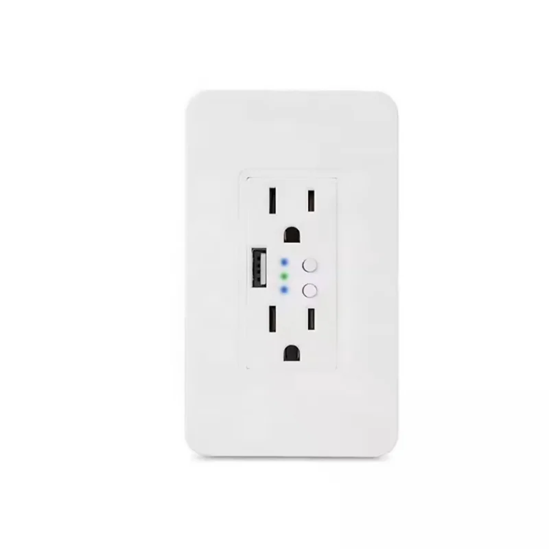 

Умная USB-розетка Tuya с поддержкой Alexa, удлинитель питания для США, настенная розетка-зарядное устройство