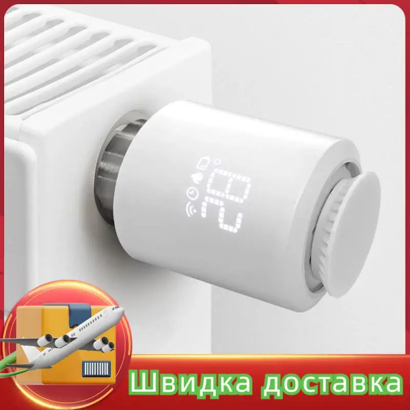 

Термостатический клапан радиатора Tuya Smart ZigBee, программируемый дистанционный контроллер температуры с приложением Alexa Google