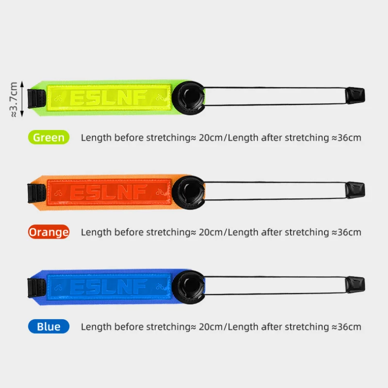 ESLNF Rotating Buckle Reflective Armband, Adjustable Night Visibility Safety Strap for Running Cycling Hiking, Outdoor Sports Wa image 6