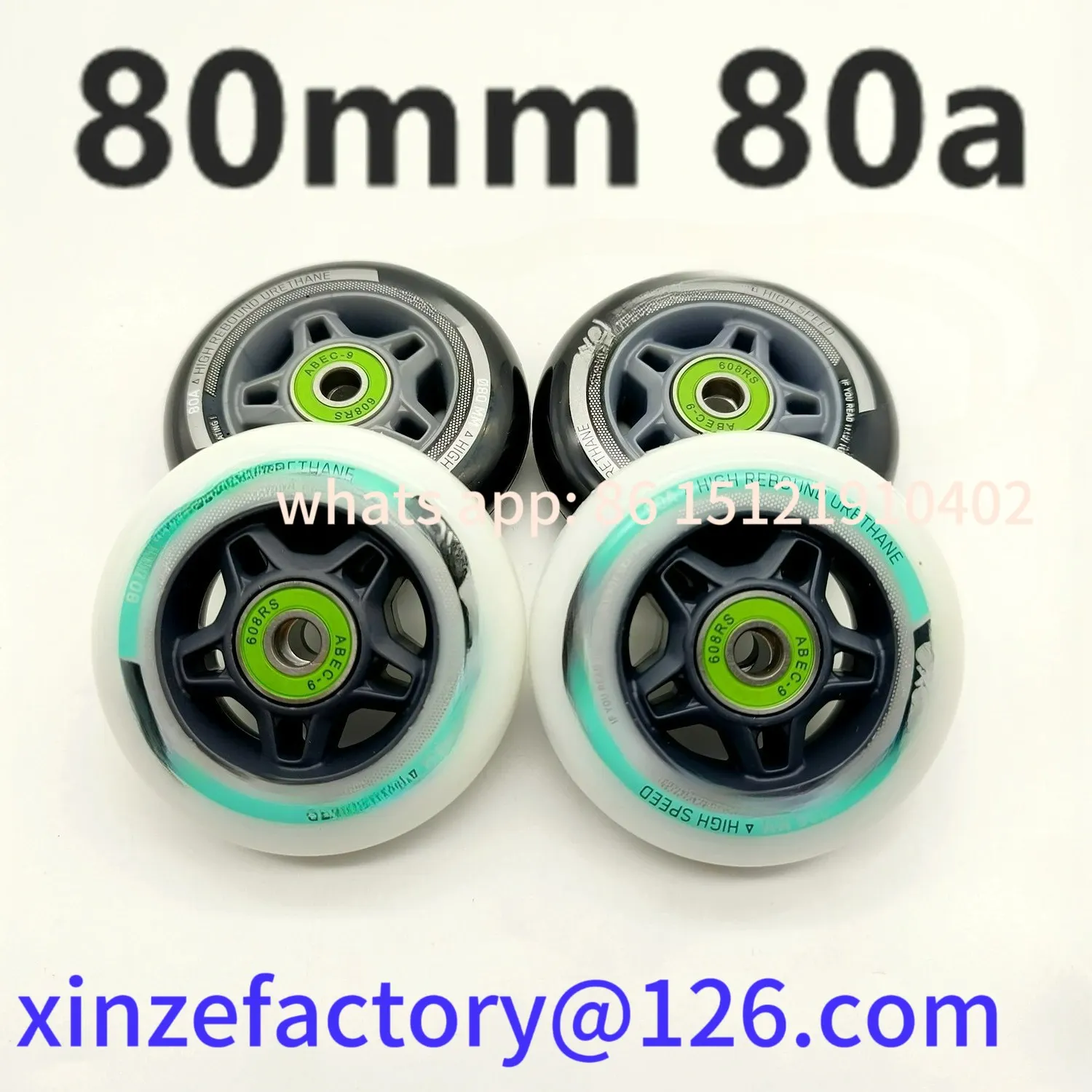 

Be suitable for Roller skate 80mm 80A 80x24mm inline fsk 8wheels/lotcustomizable