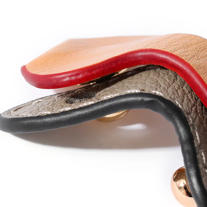 2Pieces Genuine Calfskin Protector For Saddle Handbag Lady Bag Protective Loop Anti-abrasion Pad Protector For Luxury Bag image 6