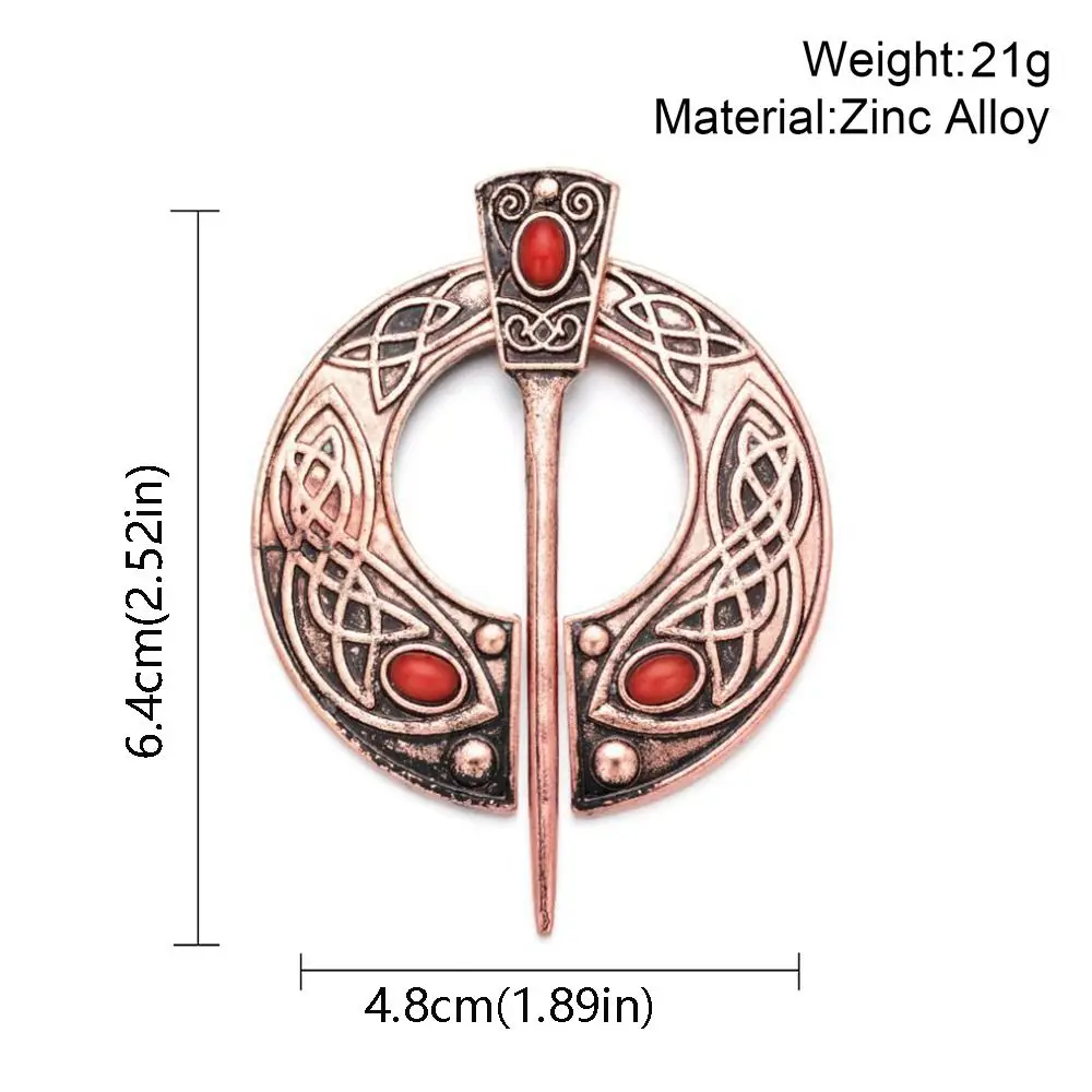 Knotted Fibula Dresses Clothing Accessories Cardigan Cloak Pin Korean Jewelry Accessories Women Shawl Pin Viking Style Brooch