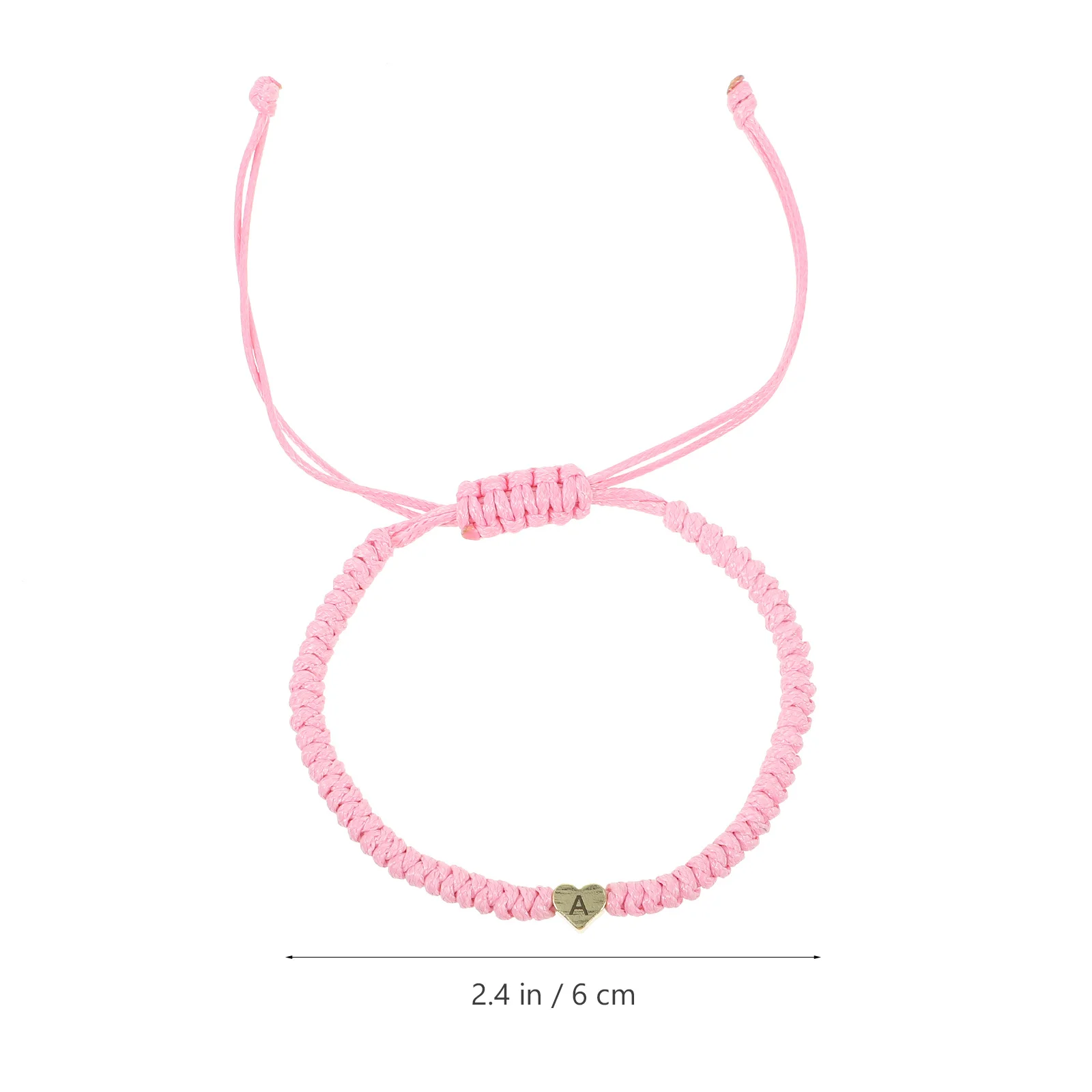 

Heart Charm Woven Bracelet Handmade Braided Rope Bracelet for Girls Women Party Beach Festival Accessories Bracelets for Women