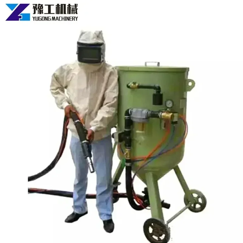 Surface Cleaning Sandblaster Machine Durable Small Wet Sandblasting Machine Industrial Sandblasters