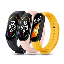 M7 Smart Watch Smartband Heart Rate Smartwatch Fitness Tracker Blood Pressure Sport  Bracelet for mi band 7  Men Women