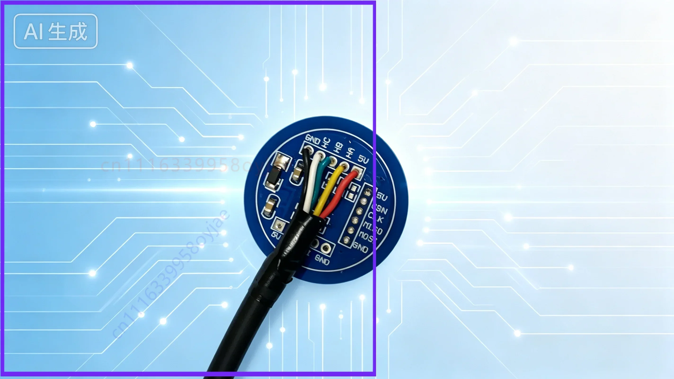 for AS5047P Hall Sensor,32mm Diameter,5V Power,Balance Motor Modification