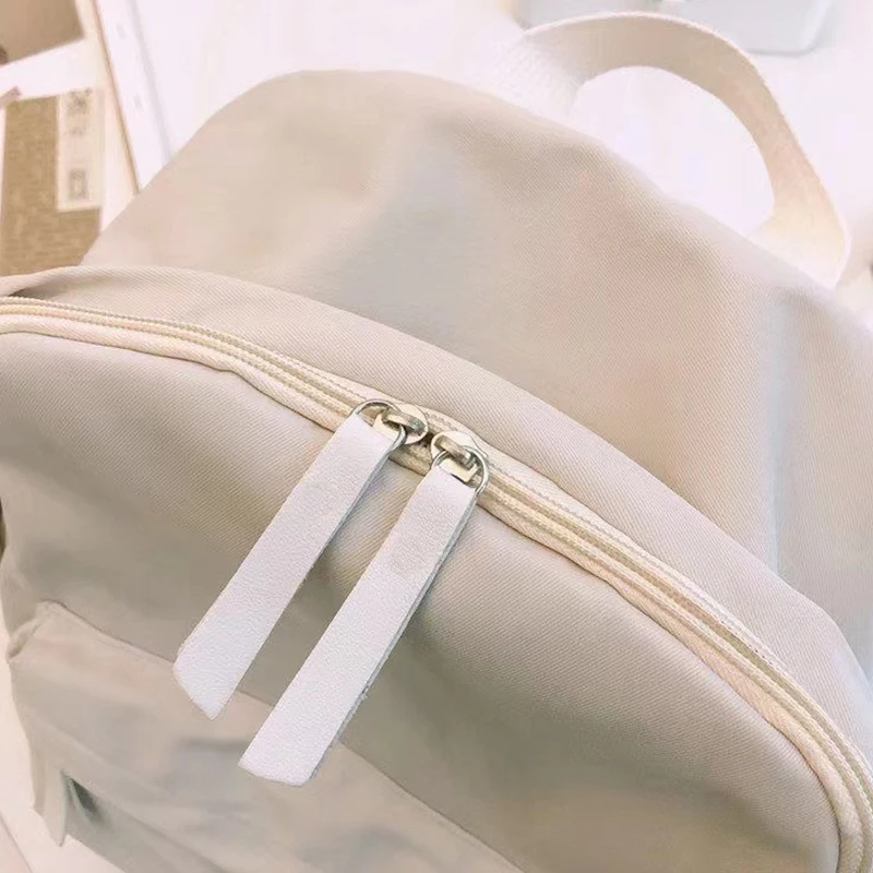 حقيبة ظهر عصرية وكاجوال مع أشرطة كتف قابلة للتعديل، مناسبة للسفر والاستخدام اليومي، مصنوعة من مادة النايلون #5