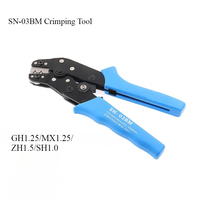 SN-03BM SN-01BM SN-2549 Crimper GH1.25 MX1.25 ZH1.5mm 2.0 3.96 4.2 6.2 Terminal Wire Crimp Tool 0.08-0.14mm² Crimping Plier